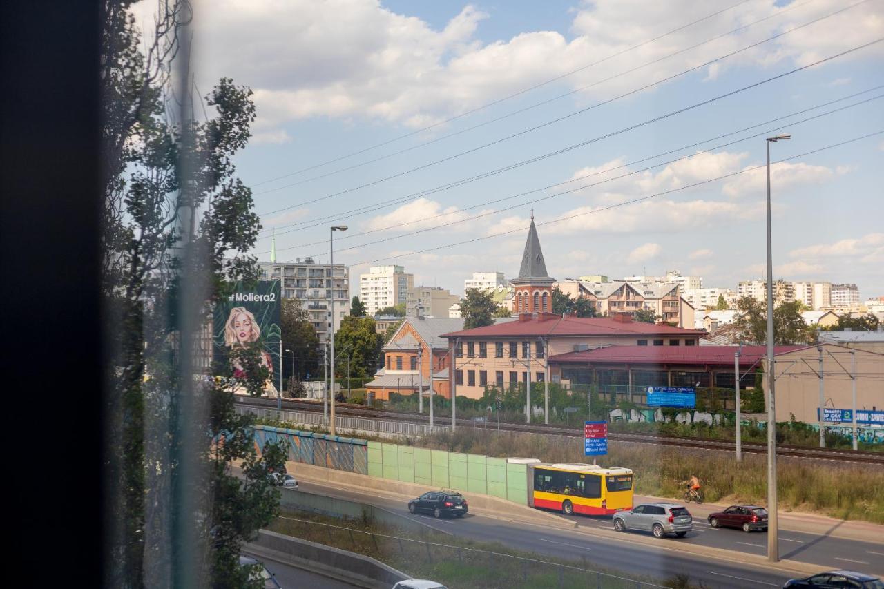 Yellow Sunset Studio Apartment Warsaw Exterior photo